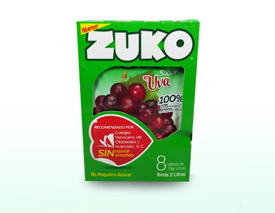 Zuko UVA 8 sobres de 30 G