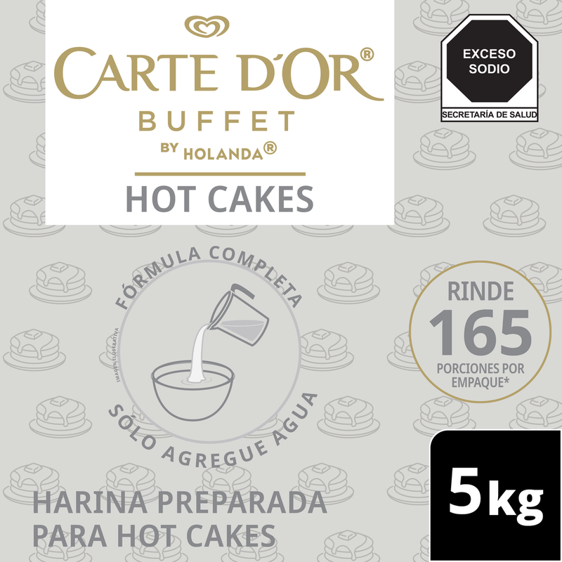Harina para Hot Cakes Carte D'Or 5kg