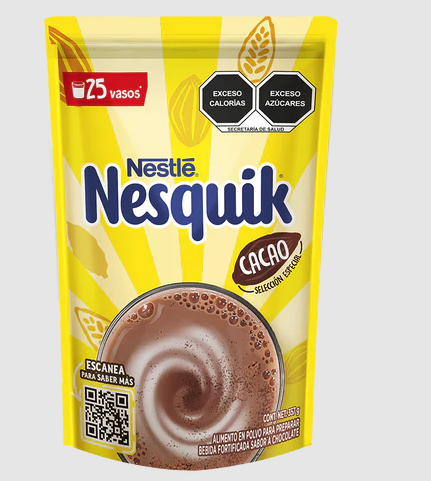 Nesquick Chocolate en Bolsa 375 GR