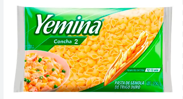 Pasta Yemina Concha NO.2 200GR