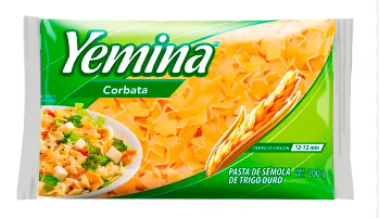 Pasta Yemina Corbata 200 GR