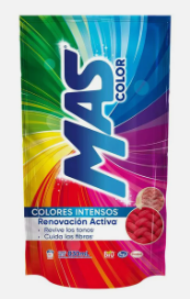 Detergente Liquido Mas Color 830ML