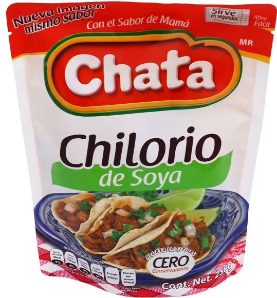 Chilorio de Soya La Chata 215GR