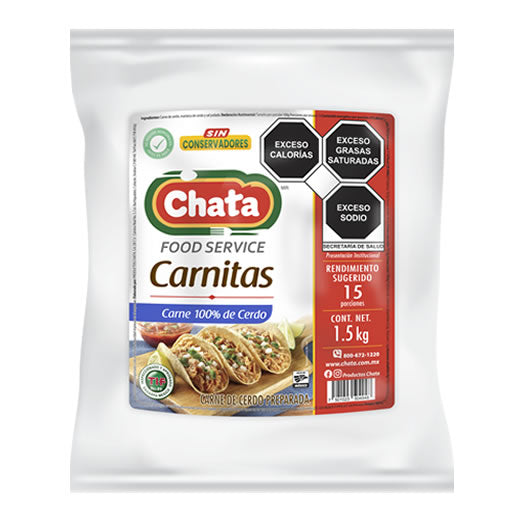 Carnitas La Chata 1.5KG
