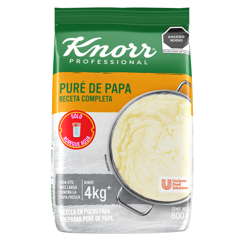 Puré de papa Knorr 800g