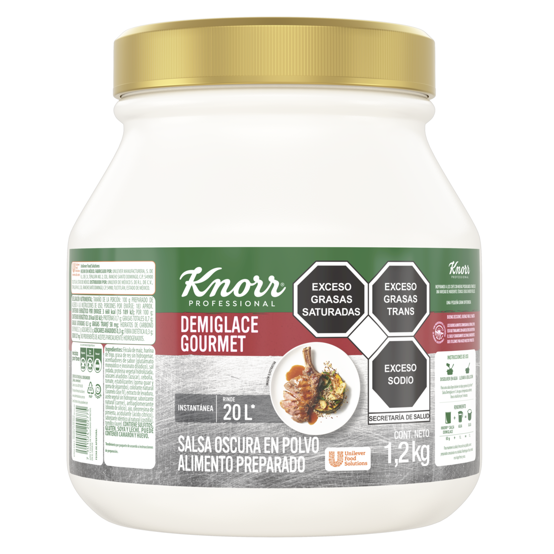 Salsa Demiglace Gourmet Knorr 1.2kg