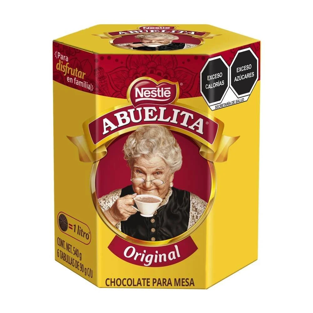 Chocolate Abuelita Exhibidor Con 90 g/6Pzas