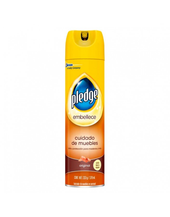 Lustrador de Muebles Pledge Original Aerosol 378 ml