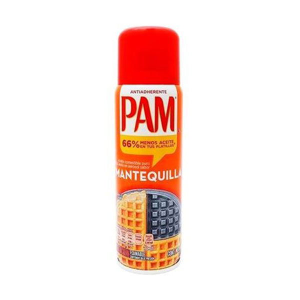 Aceite Pam sabor mantequilla spray 141g