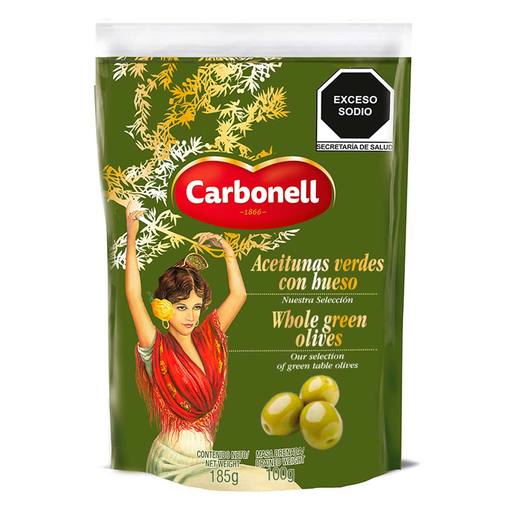 Aceituna con hueso Carbonell 100g
