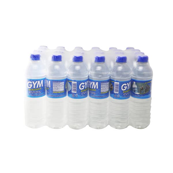Agua purificada Gym 500ml con 24 piezas