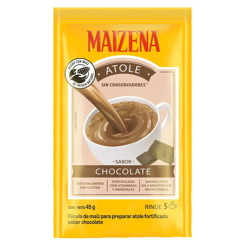Maizena sabor chocolate 45g