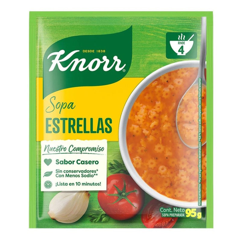 Sopa Knor estrella 95g