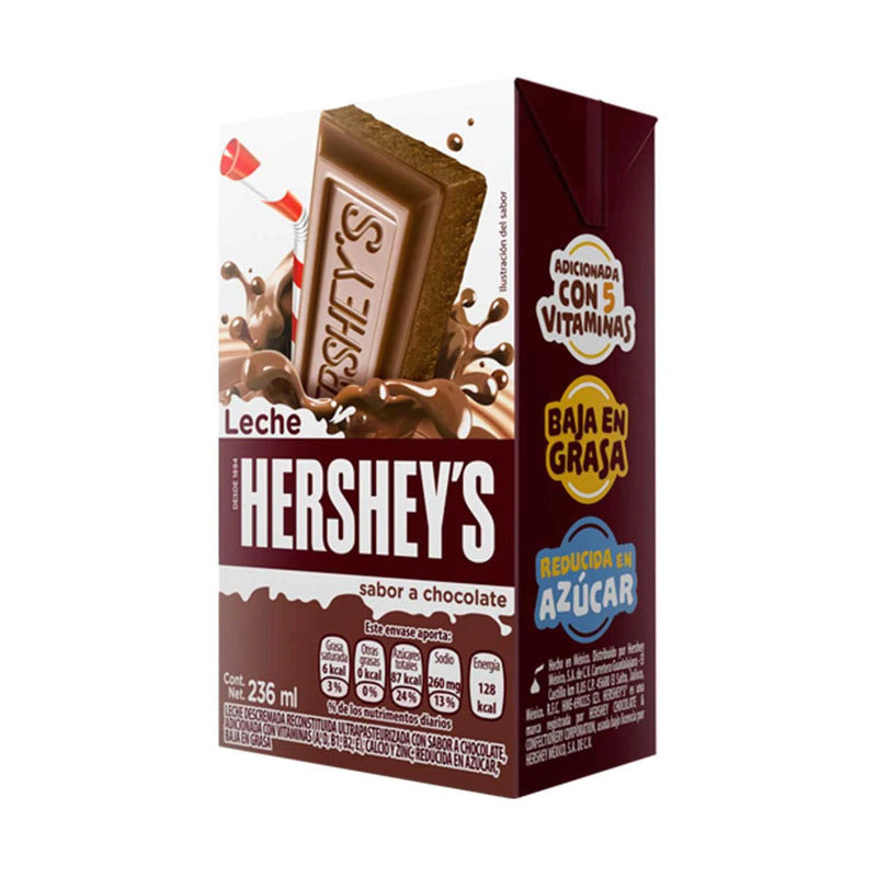 Leche Hershey's sabor chocolate 236ml