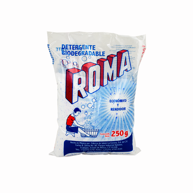 Detergente en polvo Roma 250g