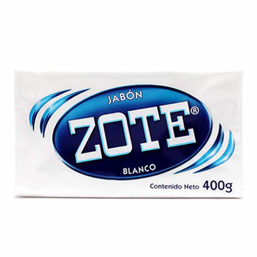 Jabón Zote blanco 400g
