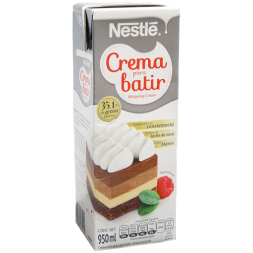 Crema para batir Nestlé 950ml