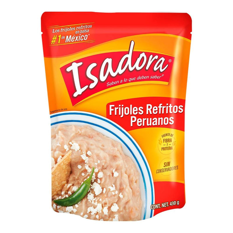 Frijoles peruanos refritos Isadora 430g
