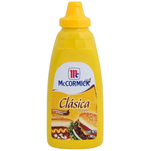Mostaza Squeeze McCormick 360g