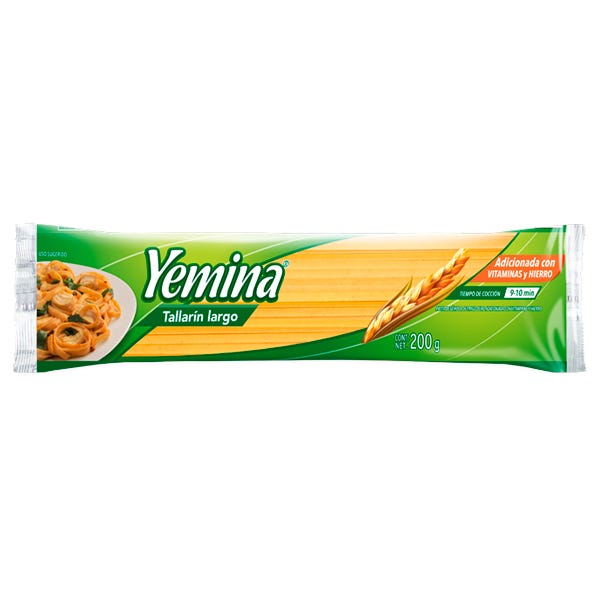 Pasta Yemina tallarín 24/200g