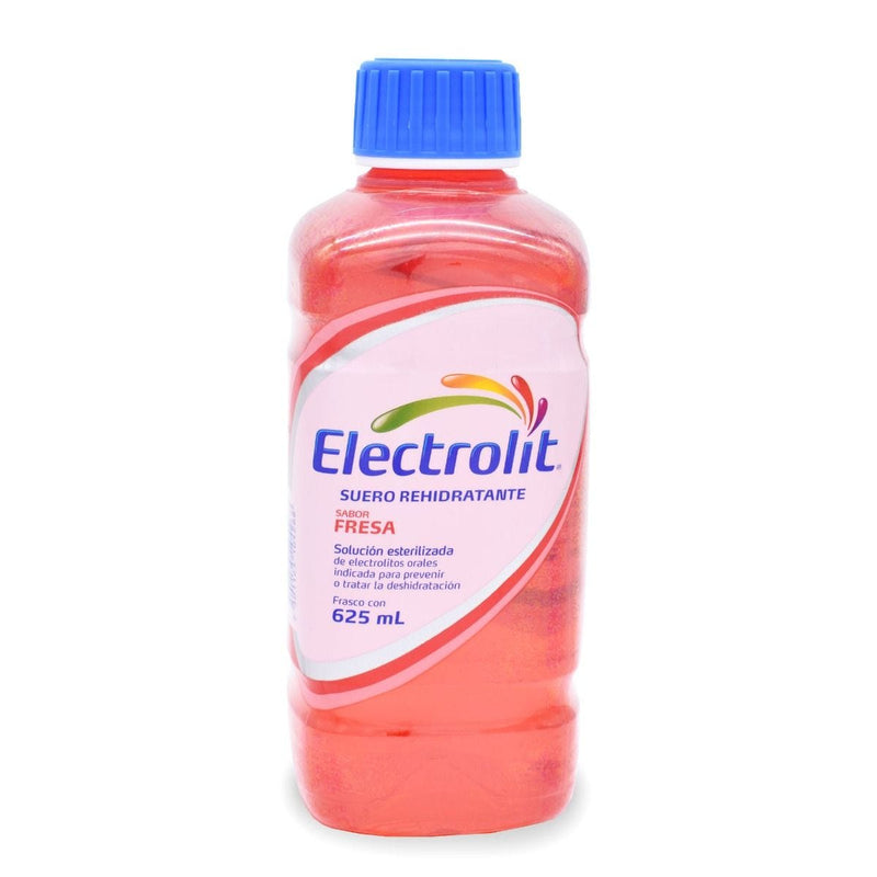 Suero rehidratante Electrolit fresa 625ml