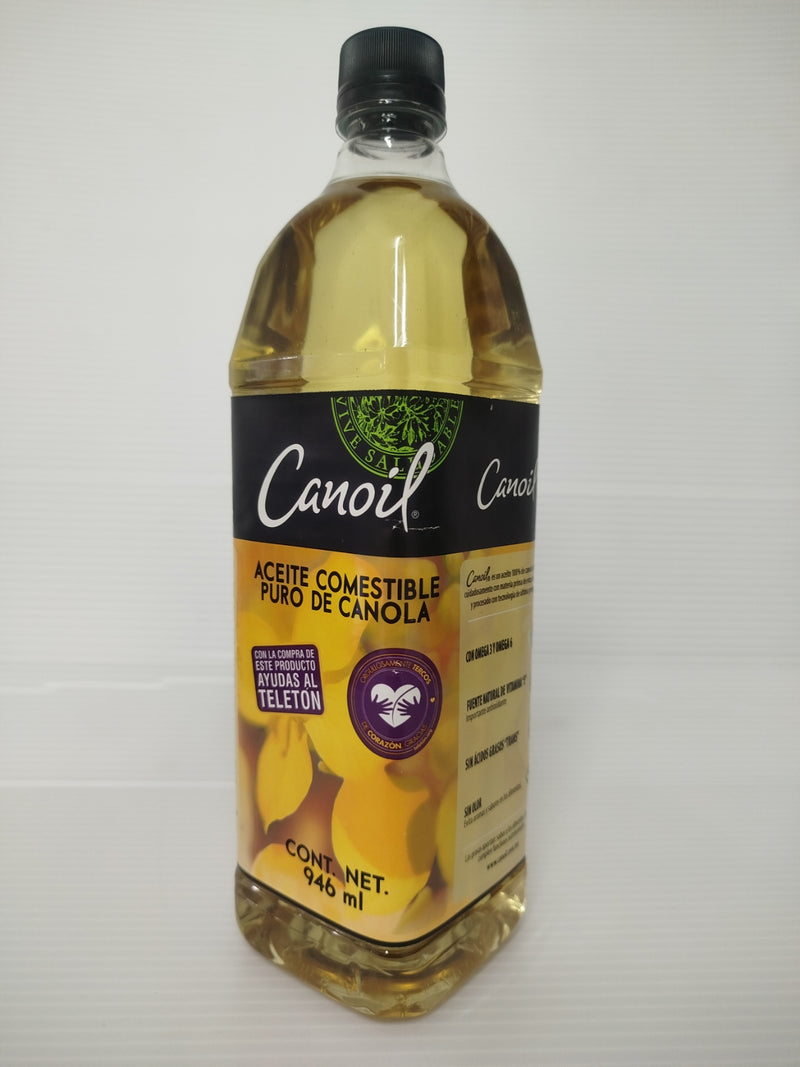 Aceite Canoil Puro de Canola 946ml