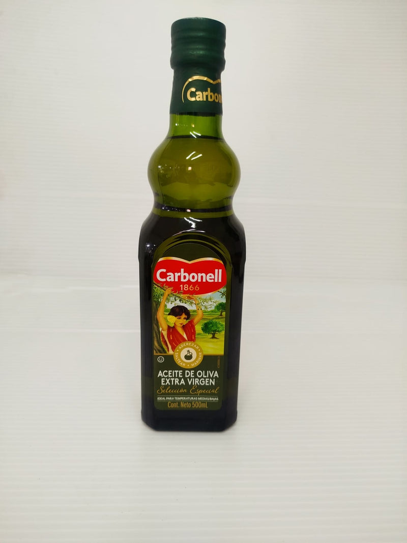 Aceite de Oliva Extra Virgen Carbonell 500ml Vidrio