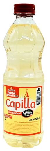 Aceite Vegetal Capilla 400 ml