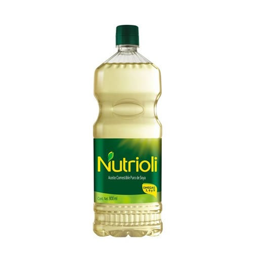 Aceite Puro de Soya Nutrioli 800 ml