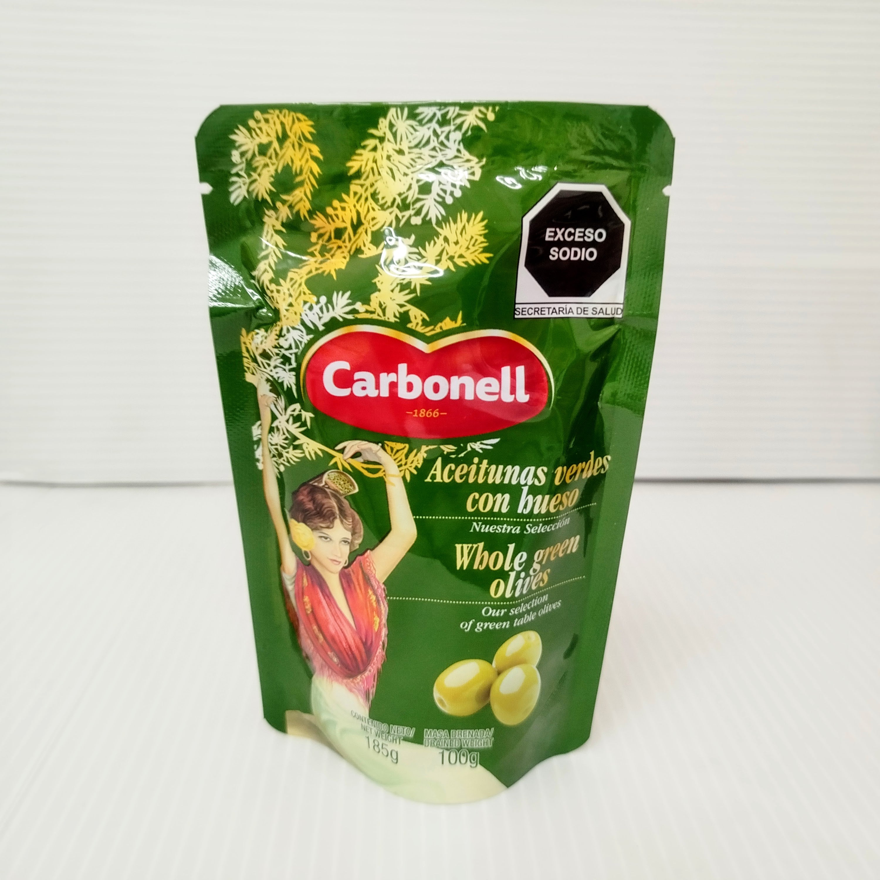 Aceituna con Hueso Carbonell 100g