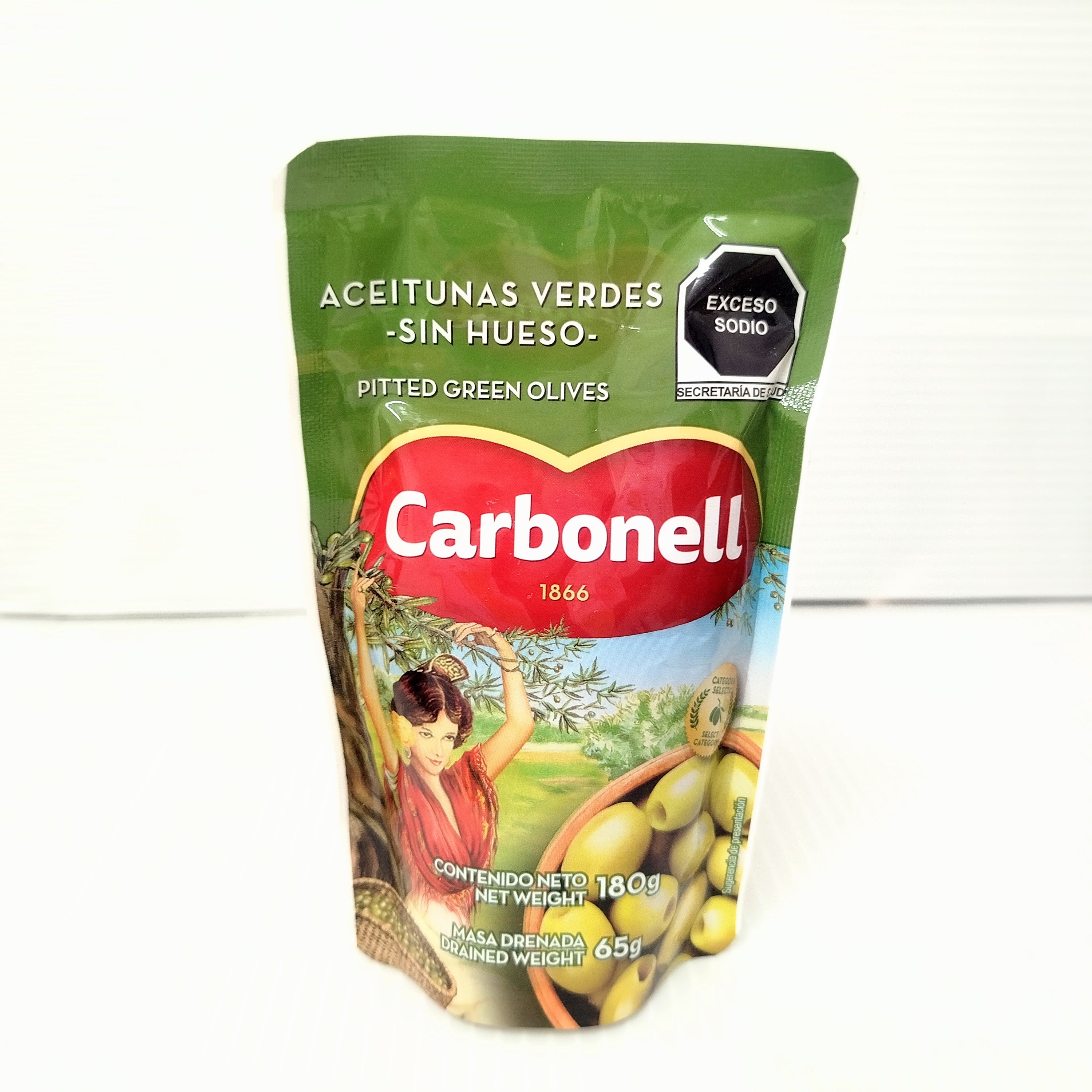 Aceituna sin Hueso Carbonell 180g