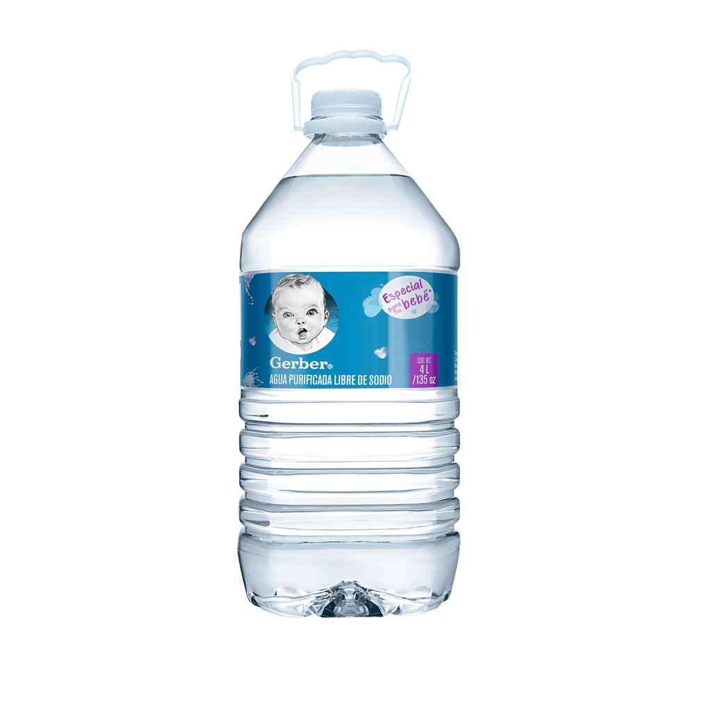 Agua Purificada Gerber 4L