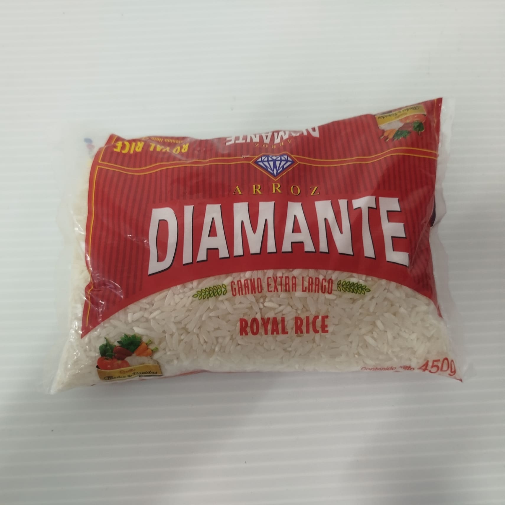 Arroz Diamante 450g 20 piezas