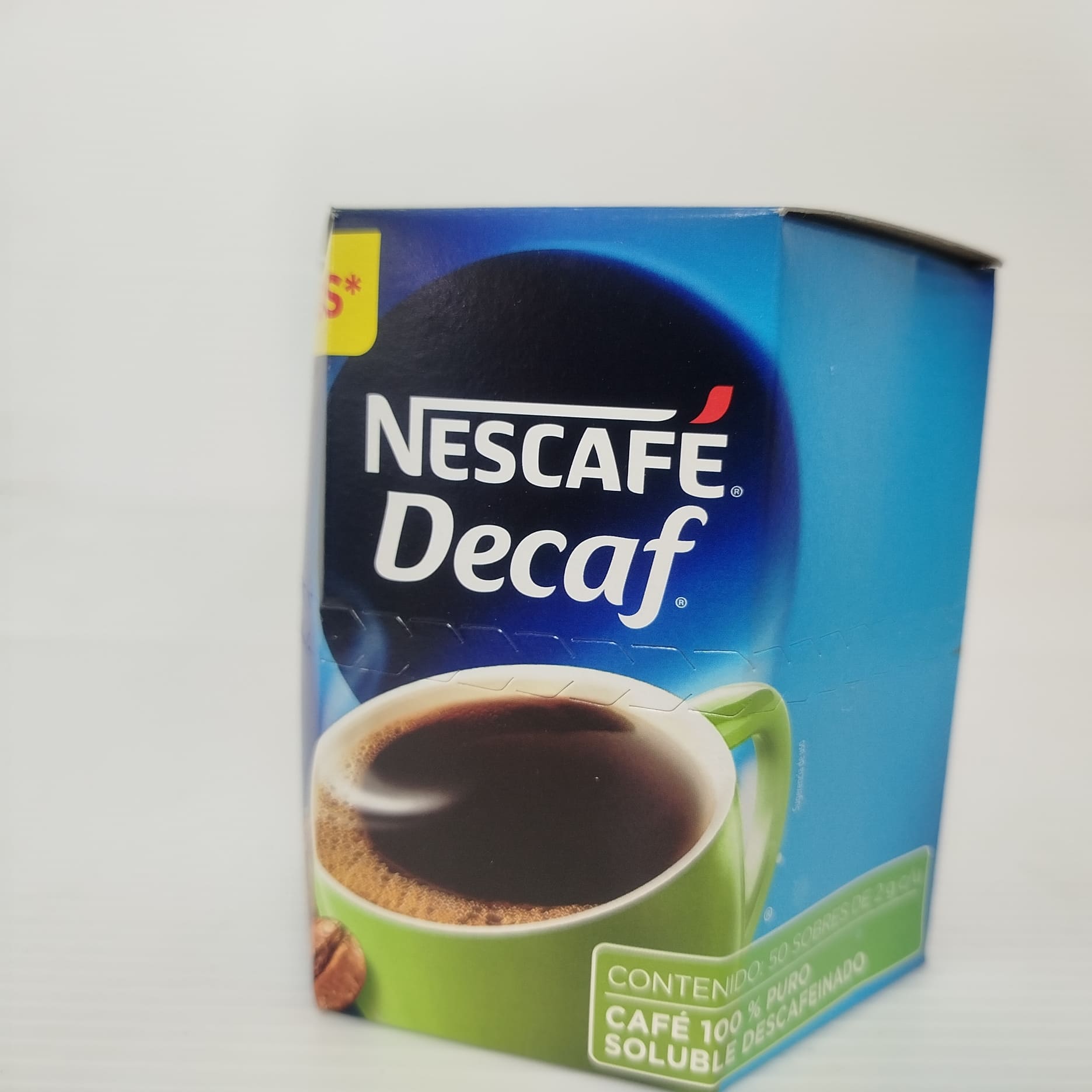Café Nescafé Decaf Stick Exhibidor 2g/50 pzas