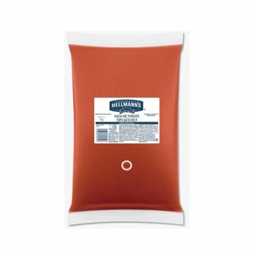 Catsup Hellmann's Bolsa con Válvula 3 kg