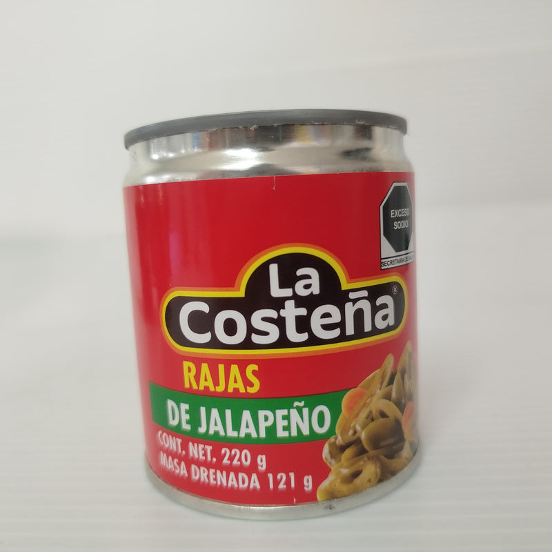 Chile en Rajas La Costeña 220g