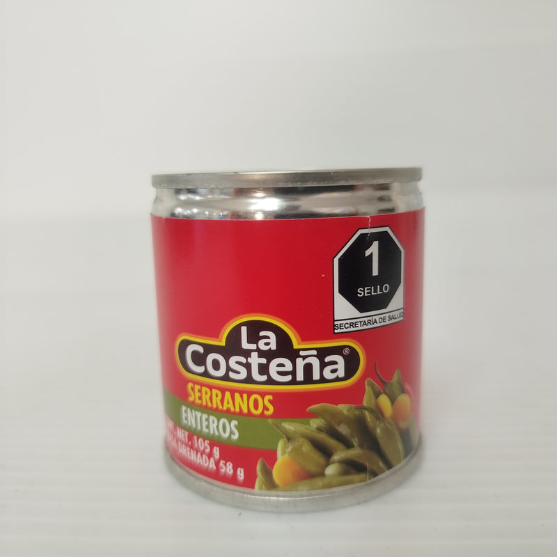 Chile Serrano Costeña 105g