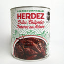 Chiles Chipotles Enteros en Adobo Herdez 2.7kg