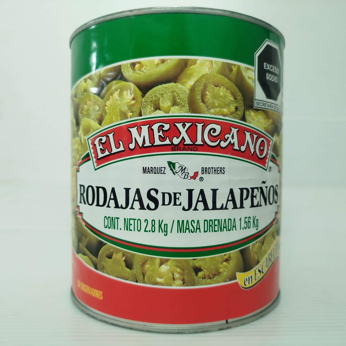 Chile Nachos El Mexicano 2.8 kg