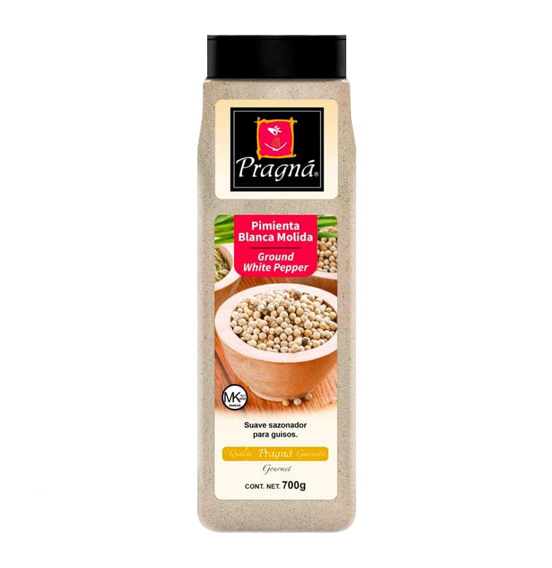 Pimienta Blanca Molida Pragná 700g