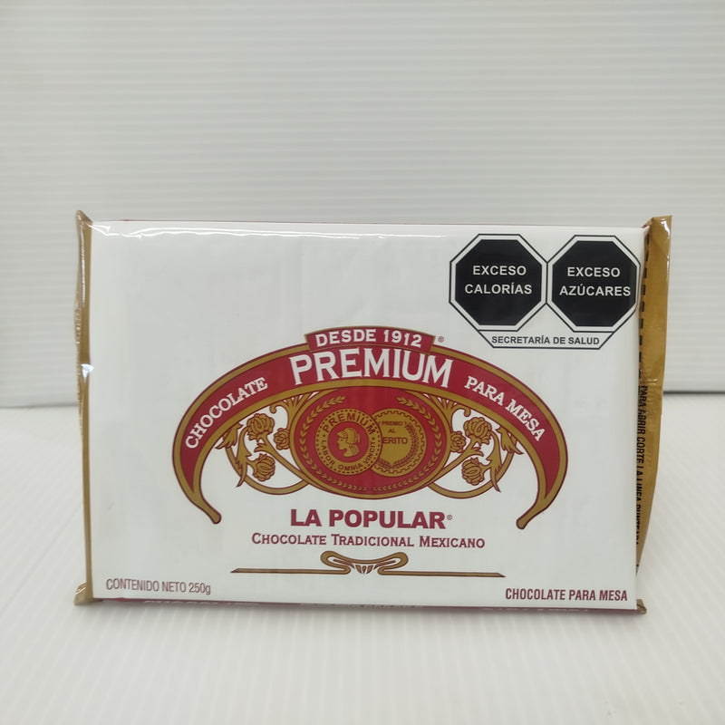 Marqueta de Chocolate Premium 250g