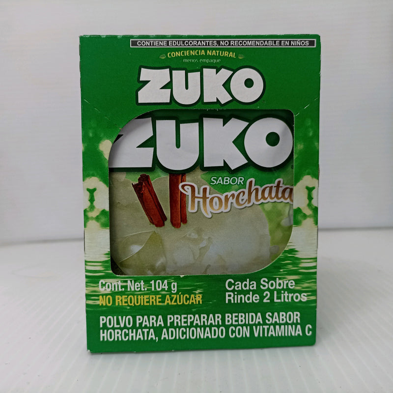 Zuko Horchata 8 Sobres de 13g