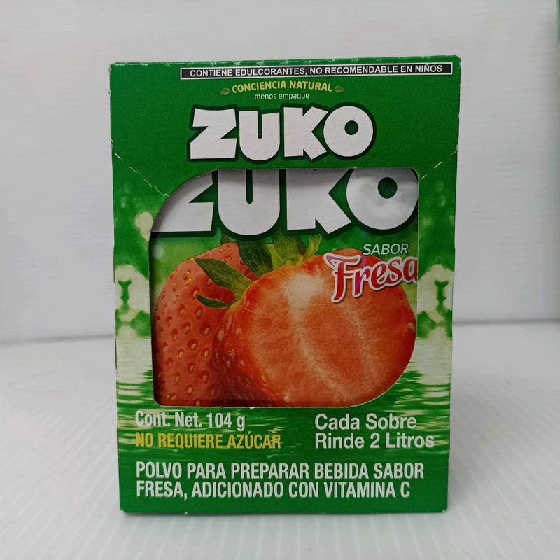 Zuko Fresa con 8 Sobres de 13g