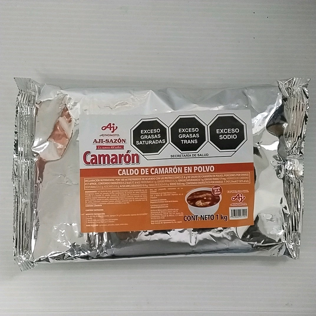 Caldo Camaron Aji-Sazon 1 kg