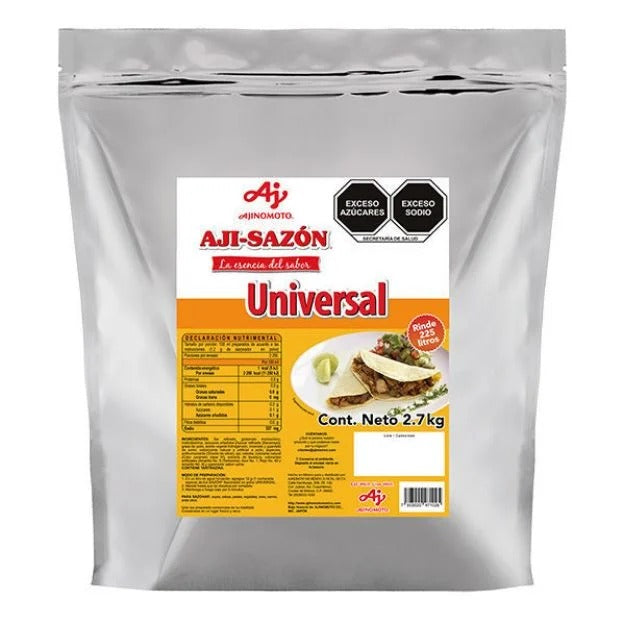 SAZONADOR UNIV POLLO AJI-SAZON 2.7 Kg.