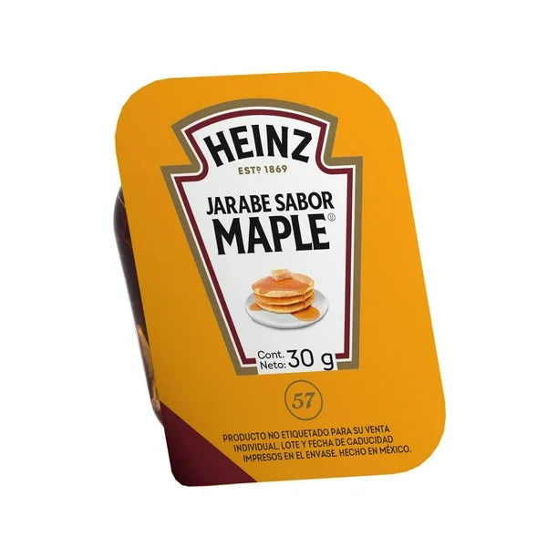 Jarabe Heinz Sabor Maple Porcionado 30g/ 72pzas