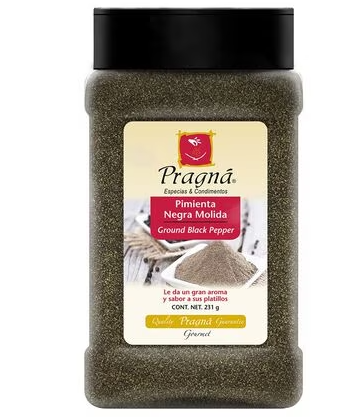 Pimienta Negra Molida Pragná 231GR