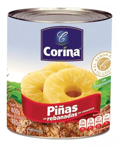 Piña Rebanada Corina 800 g