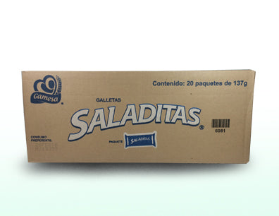 Galletas Saladas Gamesa 137 g/ 20Pzas