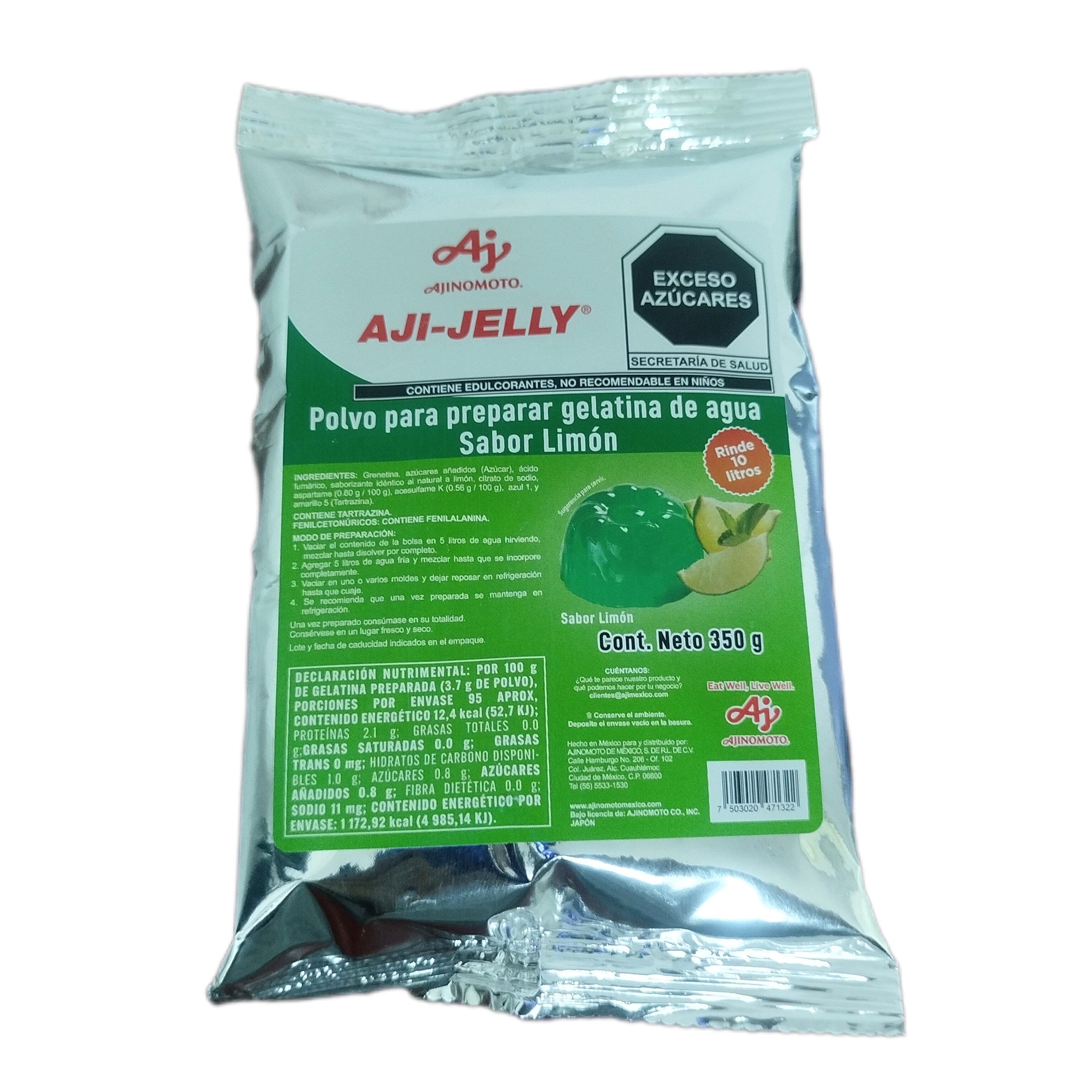Gelatina Limon Aji-Jelly 350 g.